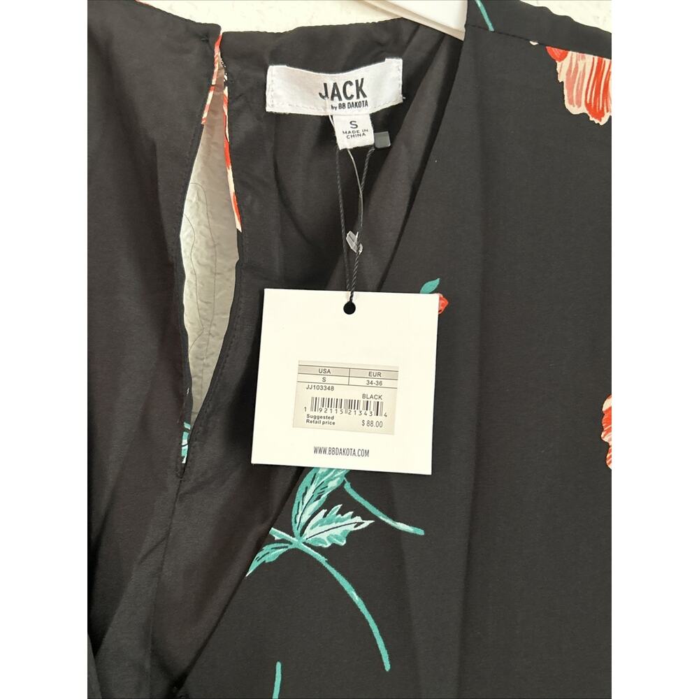 Women’s Pants Suit One Piece NWT Small Jack By BB Dakota Wide Leg - Picture 2 of 5
